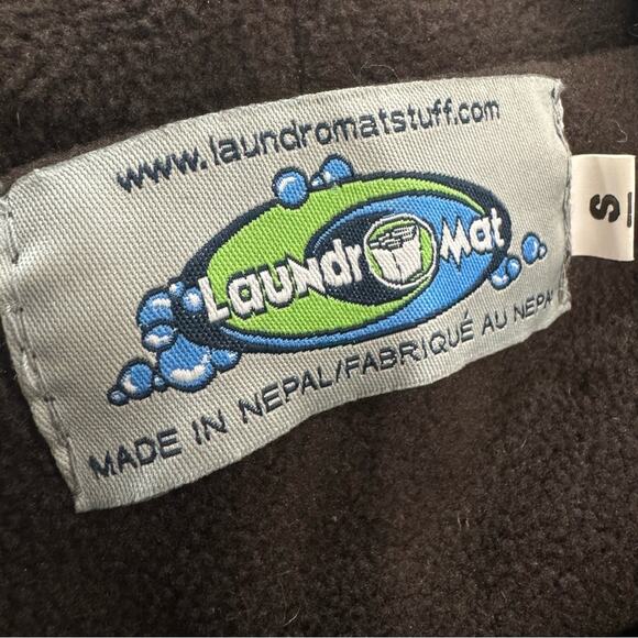 Wool Jacket Handmade in Nepal Laundromat Size Small Wool Winter Zippered Jacket - Picture 14 of 16